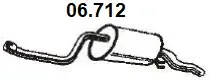 Novak 06.712 — Rear Muffler
