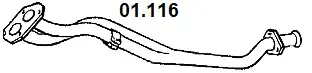 Novak 01.116 — Exhaust Pipe