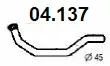 Novak 04.137 — Exhaust Pipe