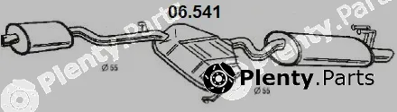 Novak 06.541 — Rear Muffler