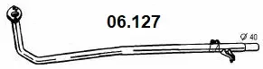 Novak 06.127 — Exhaust Pipe