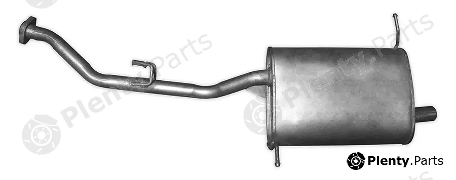 Novak 02.707P — Rear Muffler