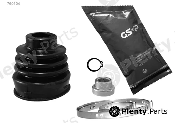 GSP 760104 — Bellow Kit, drive shaft