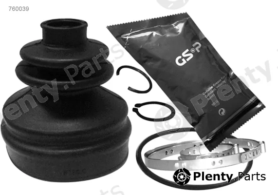 GSP 760039 — Bellow Kit, drive shaft