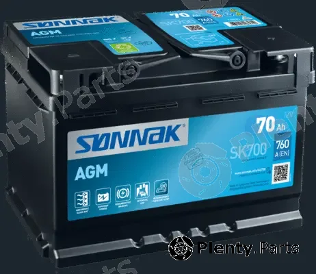 Sonnak SK700 — Starter Battery SONNAK AGM