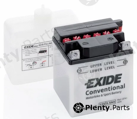 Sonnak 12N55A-3B — Starter Battery EXIDE Conventional