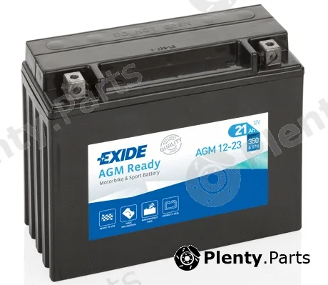 Sonnak AGM12-23 — Starter Battery EXIDE AGM Ready