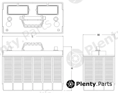 Sonnak SG110B — Starter Battery StartPRO