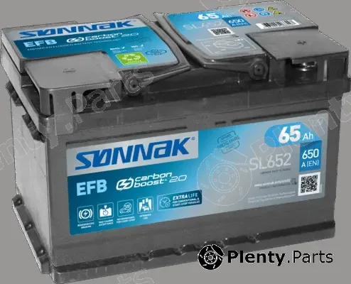 Sonnak SL652 — Starter Battery SONNAK EFB