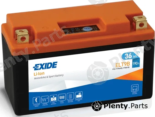 Sonnak ELT9B — Starter Battery EXIDE Li-ion