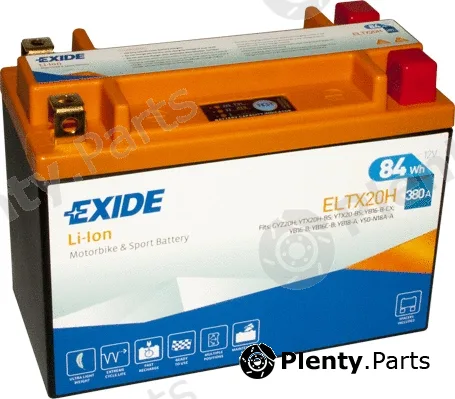 Sonnak ELTX20H — Starter Battery EXIDE Li-ion