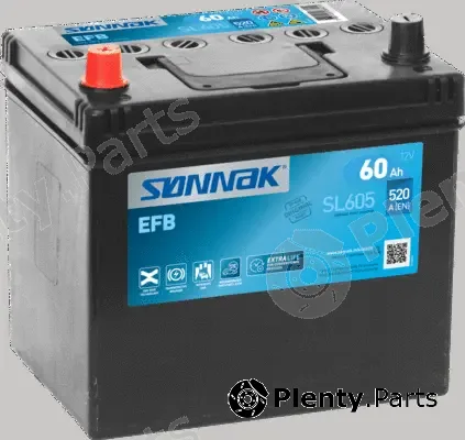 Sonnak SL605 — Starter Battery SONNAK EFB