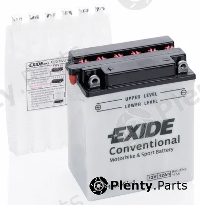 Centra 12N12A-4A-1 — Starter Battery EXIDE Bike Conventional