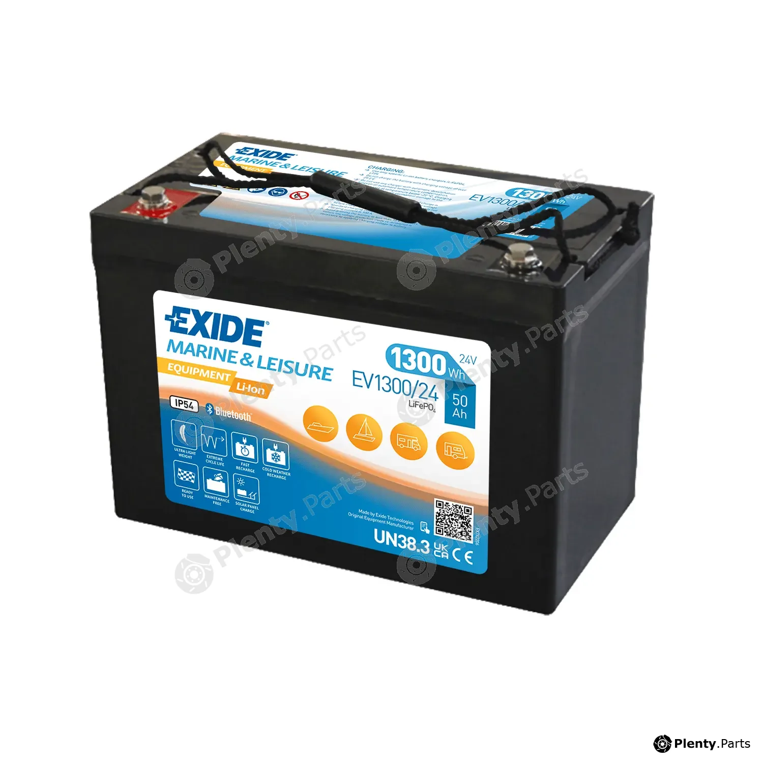 Centra EV1300/24 — Deep Cycle Battery EXIDE Equipment Li-Ion