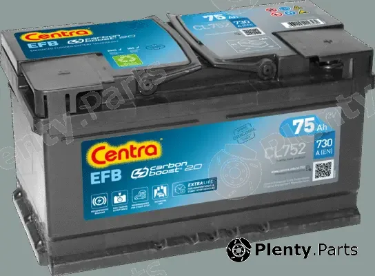 Centra CL752 — Starter Battery CENTRA EFB