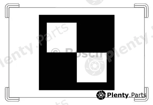 Bosch Diagnostics 1690381218 — Calibration Table, driver assistance system Mitsubishi, Typ 1