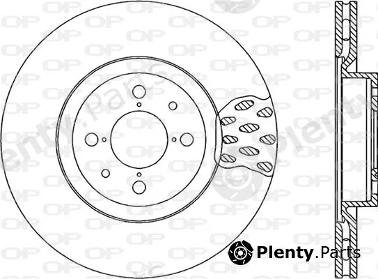 Open Parts BDA1016.20 — Brake Disc
