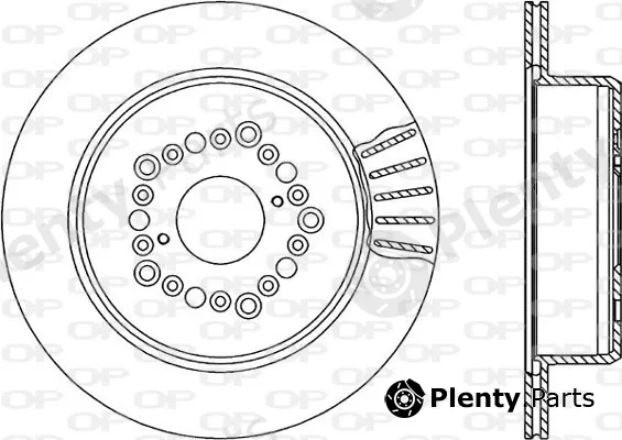 Open Parts BDR1568.20 — Brake Disc