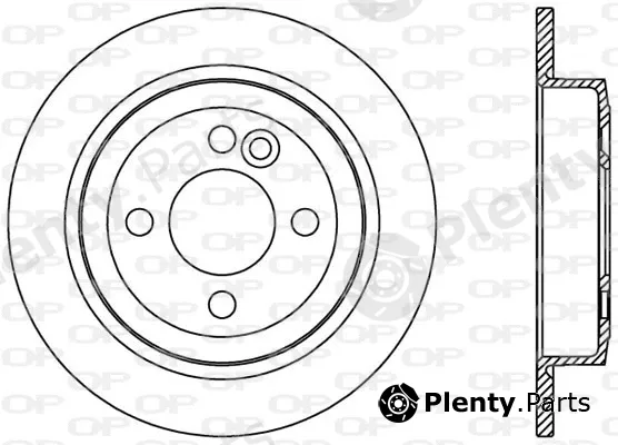 Open Parts BDA2430.10 — Brake Disc