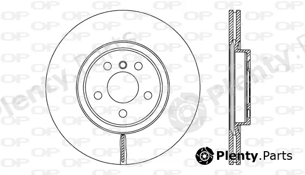 Open Parts BDR2750.20 — Brake Disc