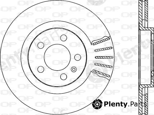 Open Parts BDR1666.20 — Brake Disc