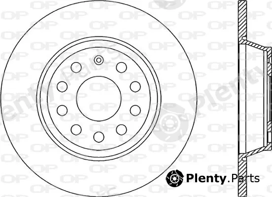 Open Parts BDR2263.10 — Brake Disc