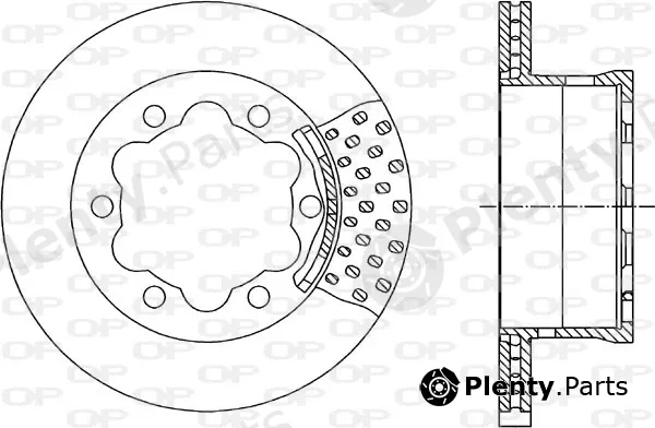 Open Parts BDA1786.20 — Brake Disc