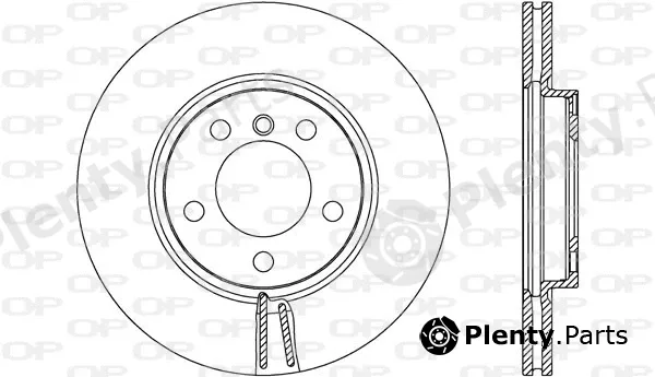 Open Parts BDR2610.20 — Brake Disc