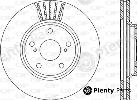 Open Parts BDA2287.20 — Brake Disc