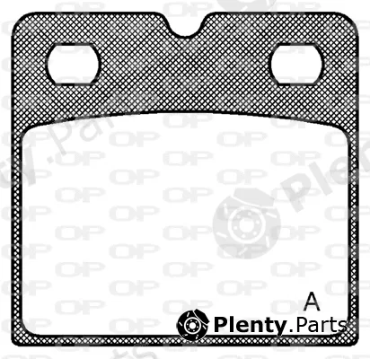 Open Parts BPA1067.00 — Brake Pad Set, disc brake