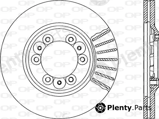 Open Parts BDA1672.20 — Brake Disc