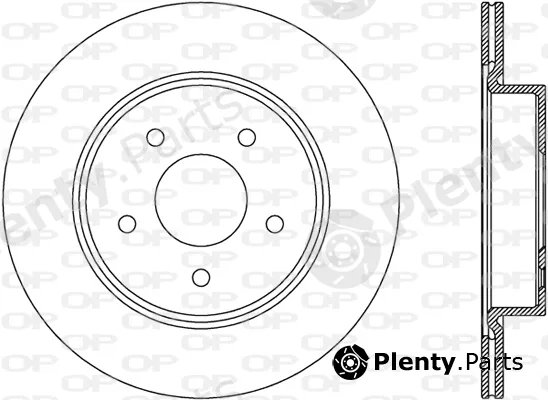 Open Parts BDR2796.20 — Brake Disc