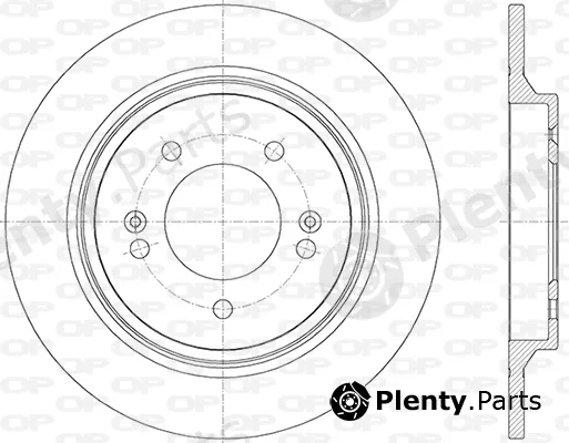 Open Parts BDA2839.10 — Brake Disc