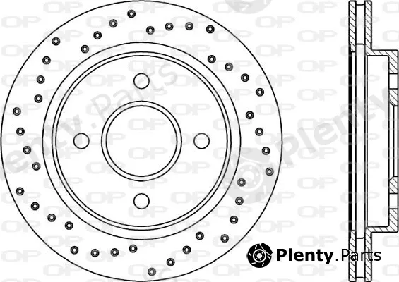 Open Parts BDRS1185.25 — Brake Disc