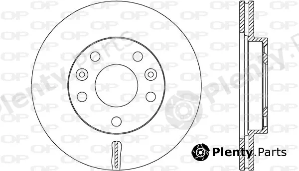 Open Parts BDA2656.20 — Brake Disc