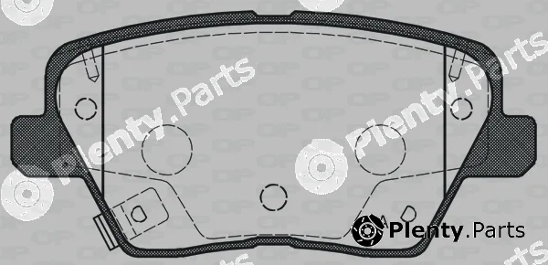 Open Parts BPA1784.02 — Brake Pad Set, disc brake