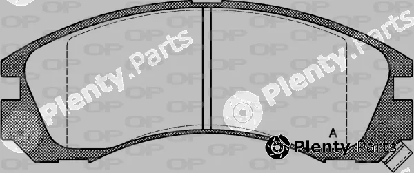 Open Parts BPA0354.02 — Brake Pad Set, disc brake