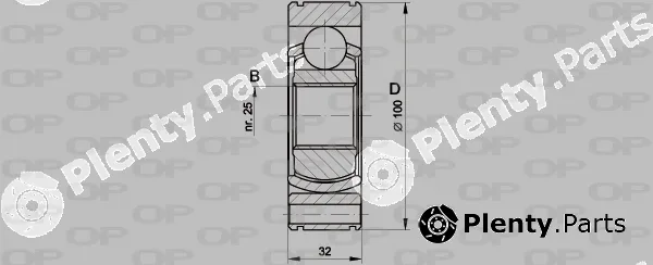 Open Parts CVJ5419.20 — Joint Kit, drive shaft
