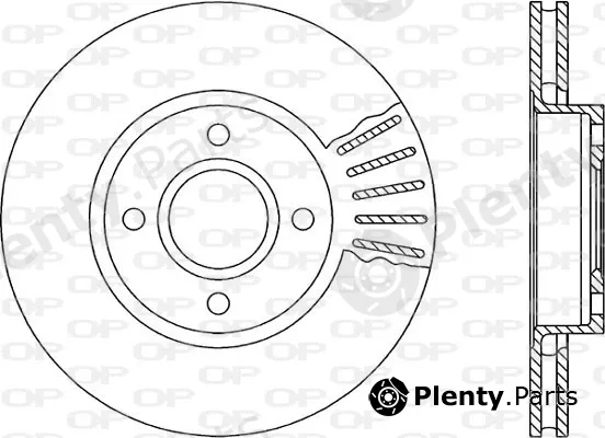 Open Parts BDA1190.20 — Brake Disc
