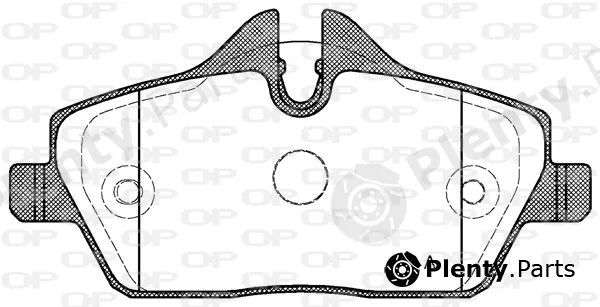 Open Parts BPA1131.10 — Brake Pad Set, disc brake