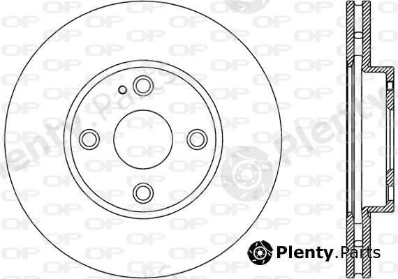 Open Parts BDA2807.20 — Brake Disc