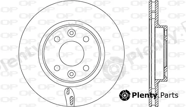 Open Parts BDA2717.20 — Brake Disc