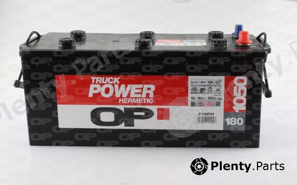 Open Parts BY180T.01 — Starter Battery HERMETIC TRUCK POWER