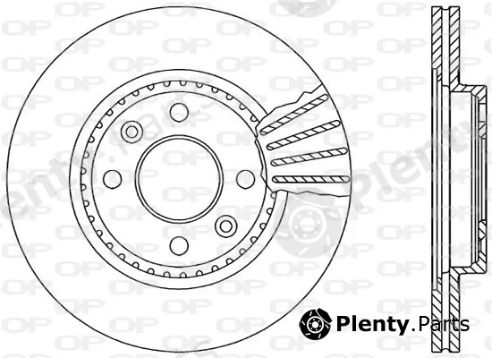 Open Parts BDA1462.20 — Brake Disc