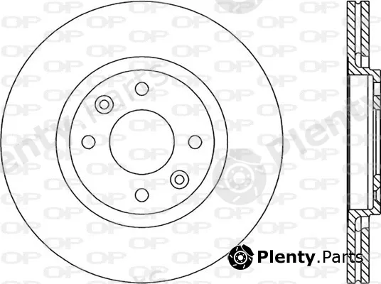 Open Parts BDR1456.20 — Brake Disc