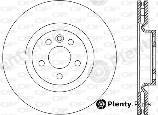 Open Parts BDR2809.20 — Brake Disc