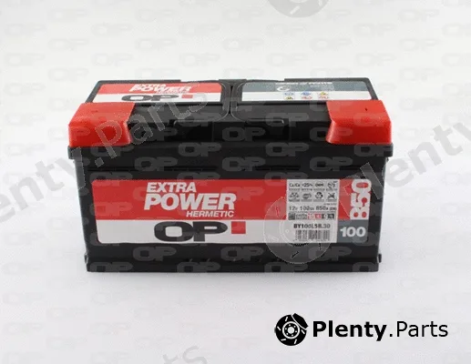 Open Parts BY100L5B.30 — Starter Battery Hermetic Extra Power