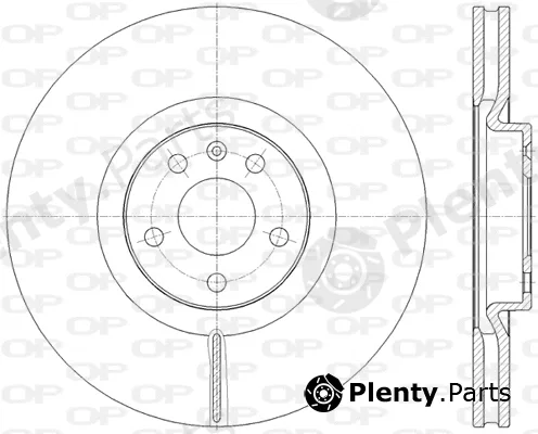 Open Parts BDR2826.20 — Brake Disc