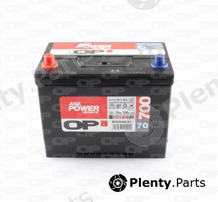 Open Parts BY070A6.01 — Starter Battery HERMETIC ASIATIC POWER