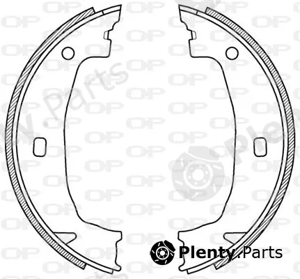 Open Parts BSA2197.00 — Brake Shoe Set